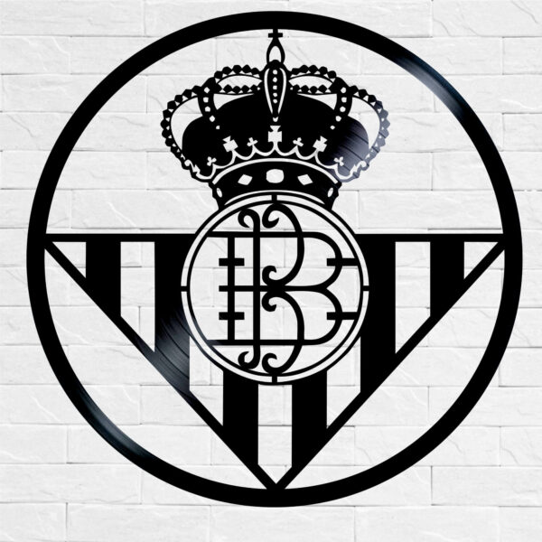 silueta vinilo escudo betis