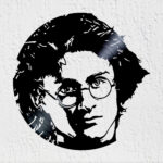 silueta de harry potter