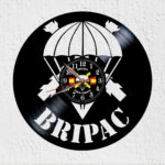 reloj de vinilo bripac