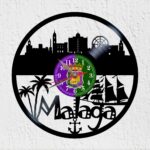 reloj de vinilo málaga
