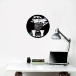 reloj pared renault 4