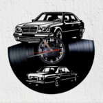 reloj de vinilo mercedes benz