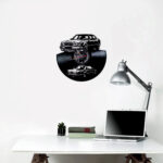mercedes reloj pared