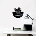 reloj pared triumph tiger
