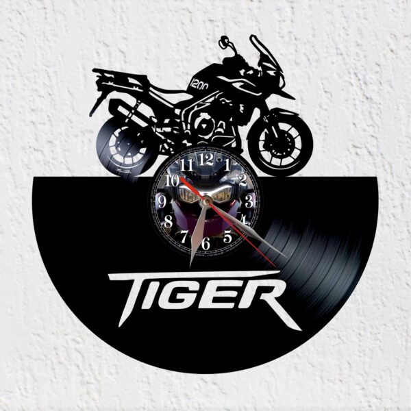 reloj de vinilo triumph tiger