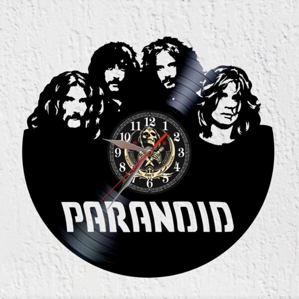 reloj vinilo black sabbath