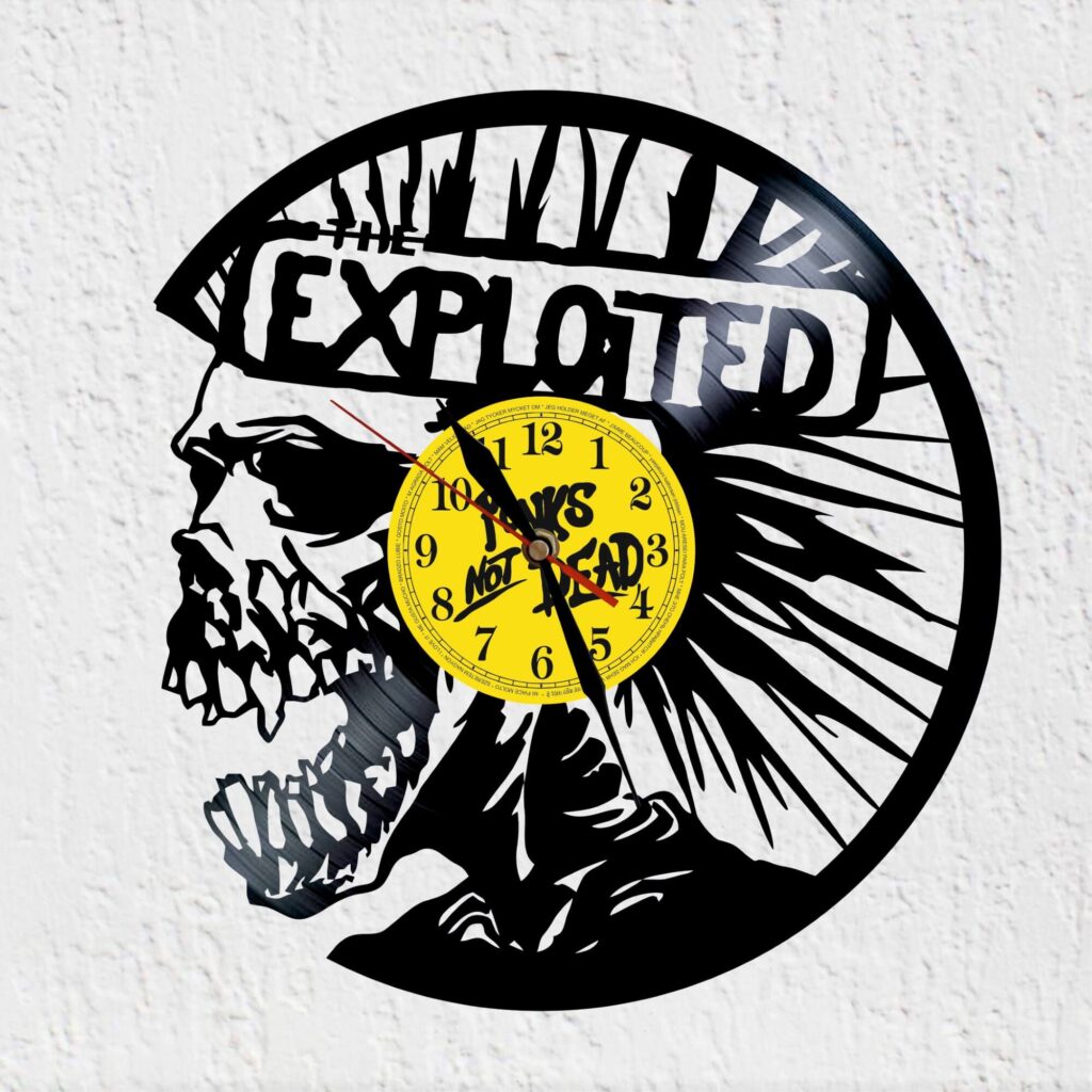 reloj vinilo the exploited