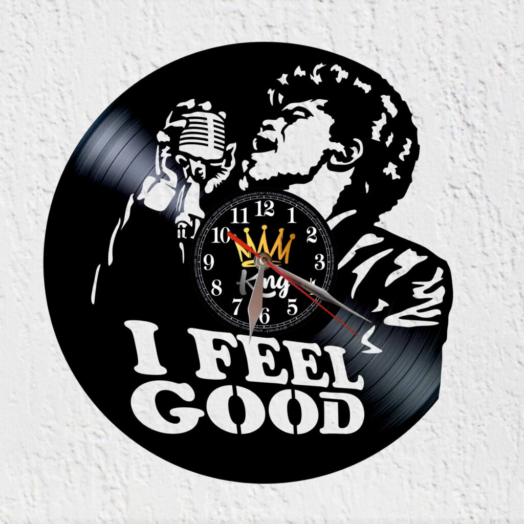 reloj vinilo james brown young