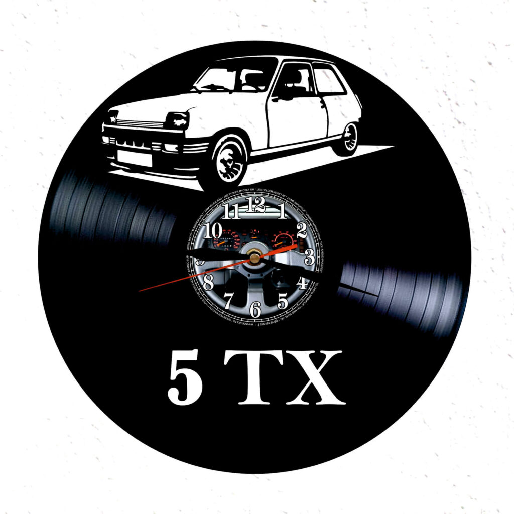 reloj pared renault 5 tx
