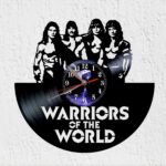 reloj vinilo manowar