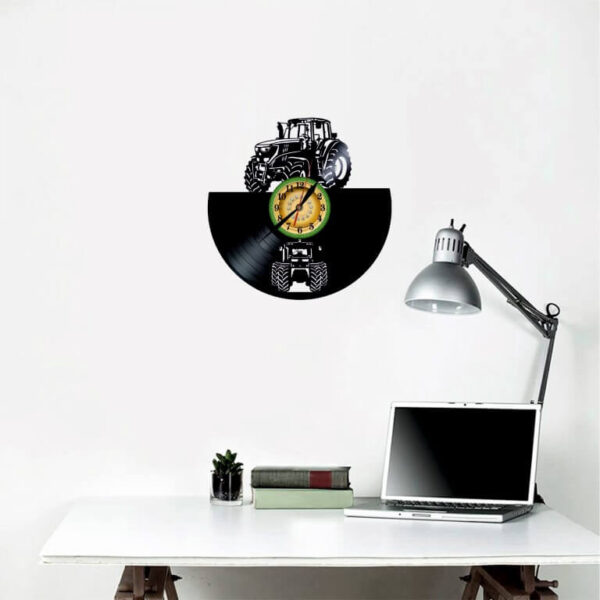 reloj pared john deere tractor