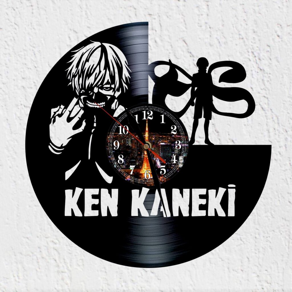 reloj vinilo tokyo ghoul