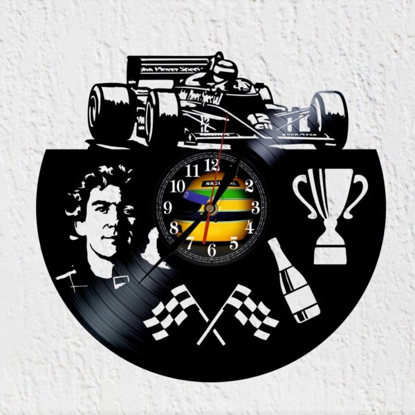 reloj de vinilo Senna