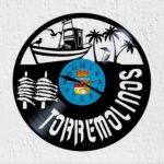 reloj de vinilo torremolinos