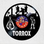 reloj de vinilo torrox