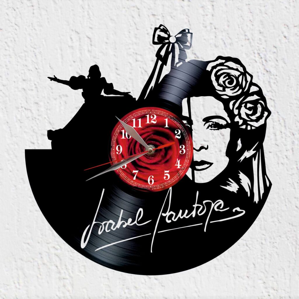 reloj de vinilo isabel pantoja