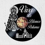 reloj de vinilo Virgen Rocio