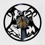 reloj de vinilo escudo de Harry Potter