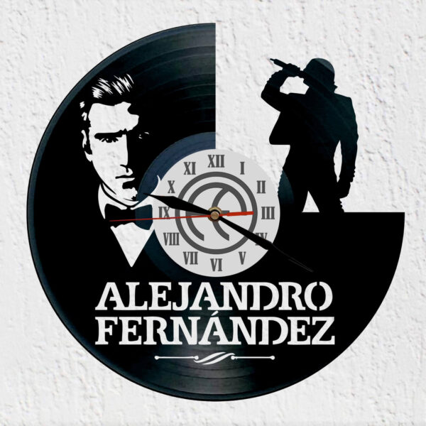 reloj de vinilo alejandro fernandez