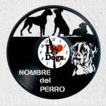 reloj de vinilo boxer