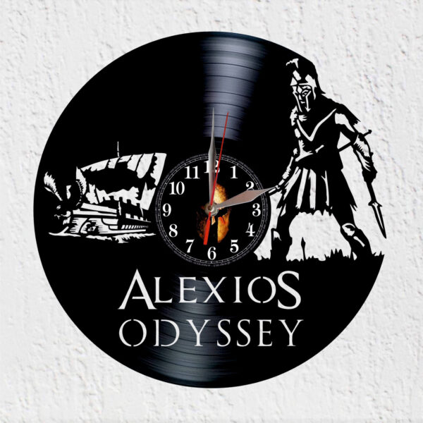 reloj vinilo assassins creed odissey