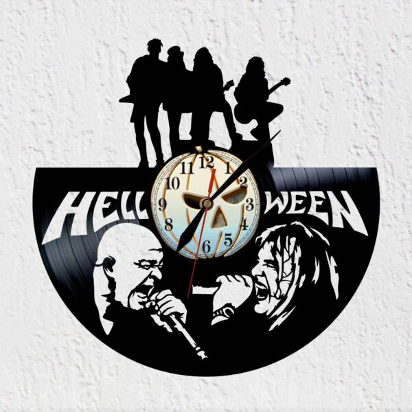 reloj vinilo helloween