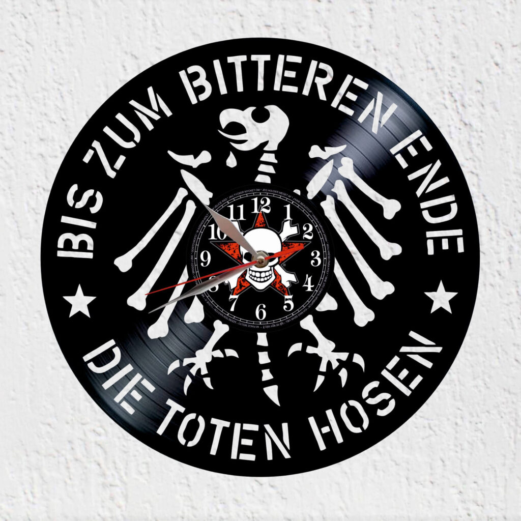 reloj vinilo toten hosen