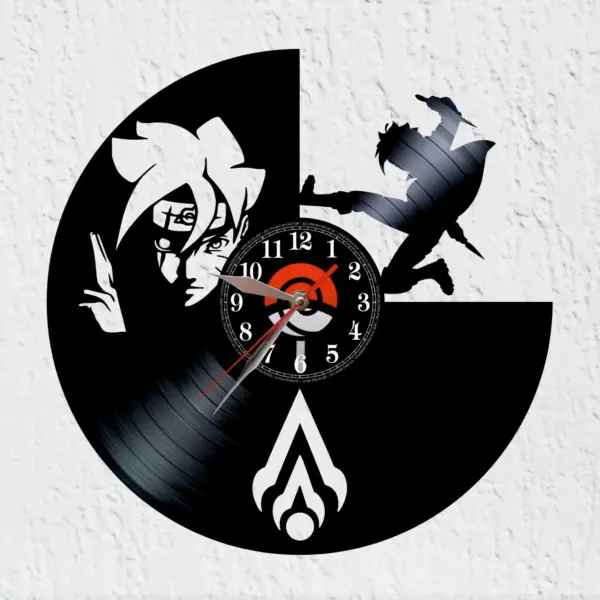 reloj pared boruto anime