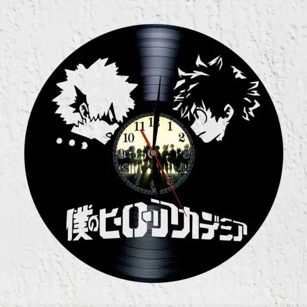 reloj pared my hero academia anime