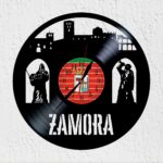 reloj de vinilo zamora