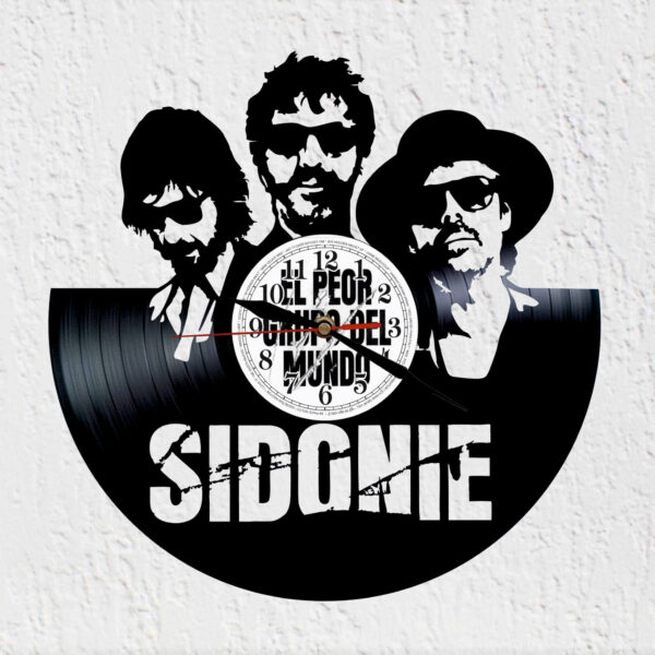 reloj de vinilo sidonie