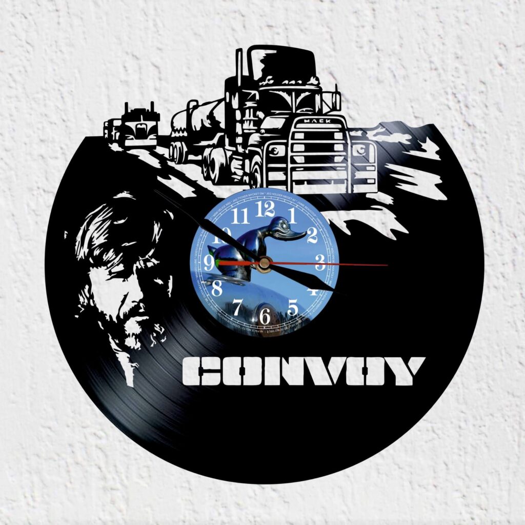 reloj de vinilo Convoy