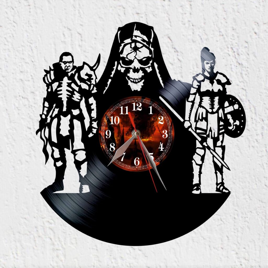 reloj vinilo diablo II