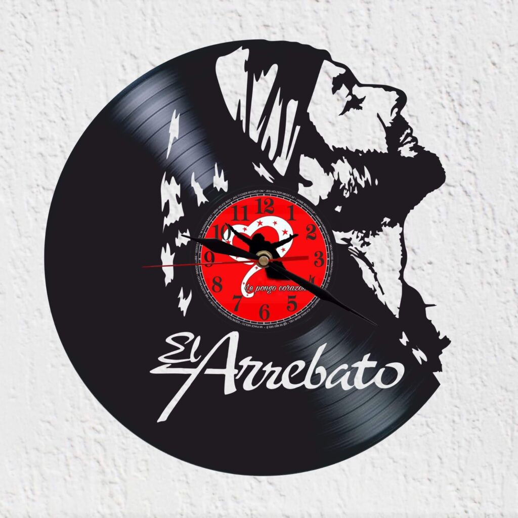 reloj de vinilo arrebato