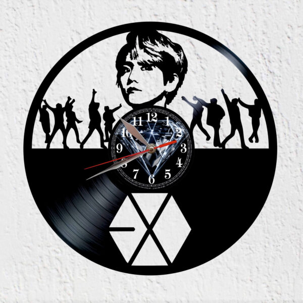 reloj vinilo exo kpop