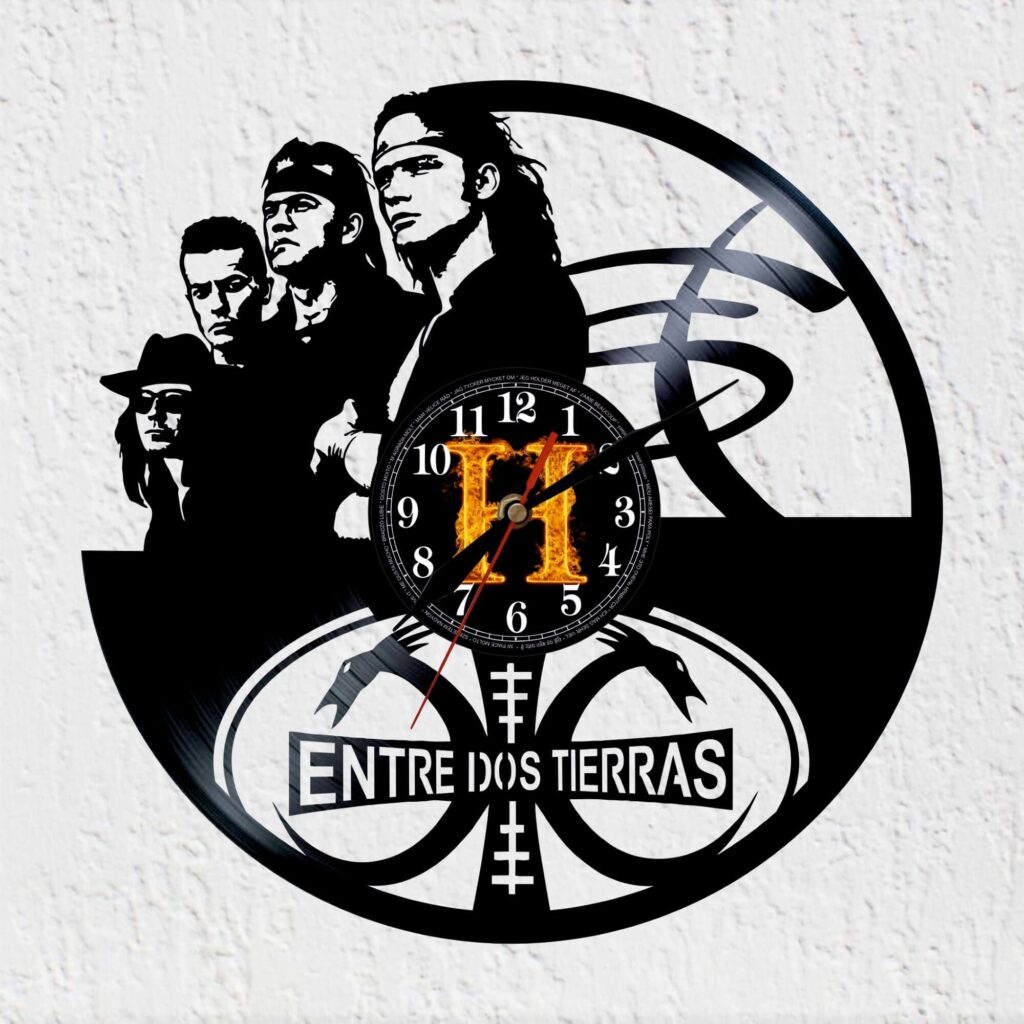 reloj vinilo heroes del silencio