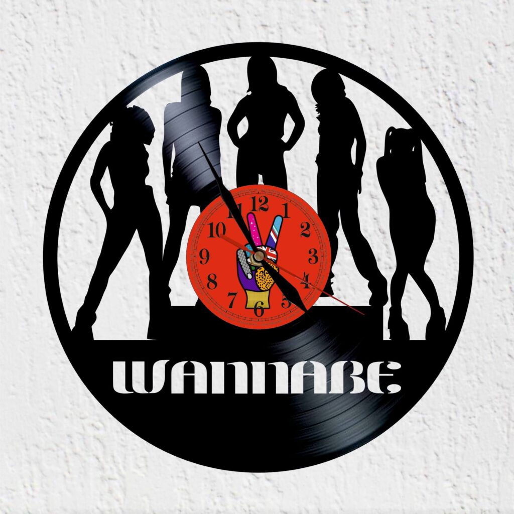 reloj vinilo spice girls