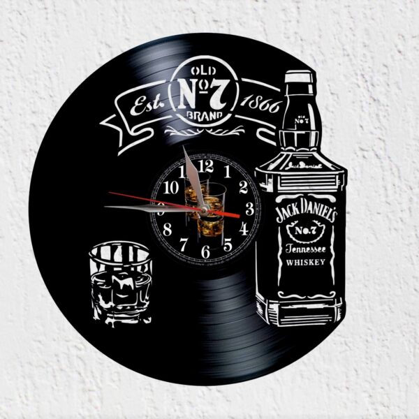 reloj de vinilo whiskey