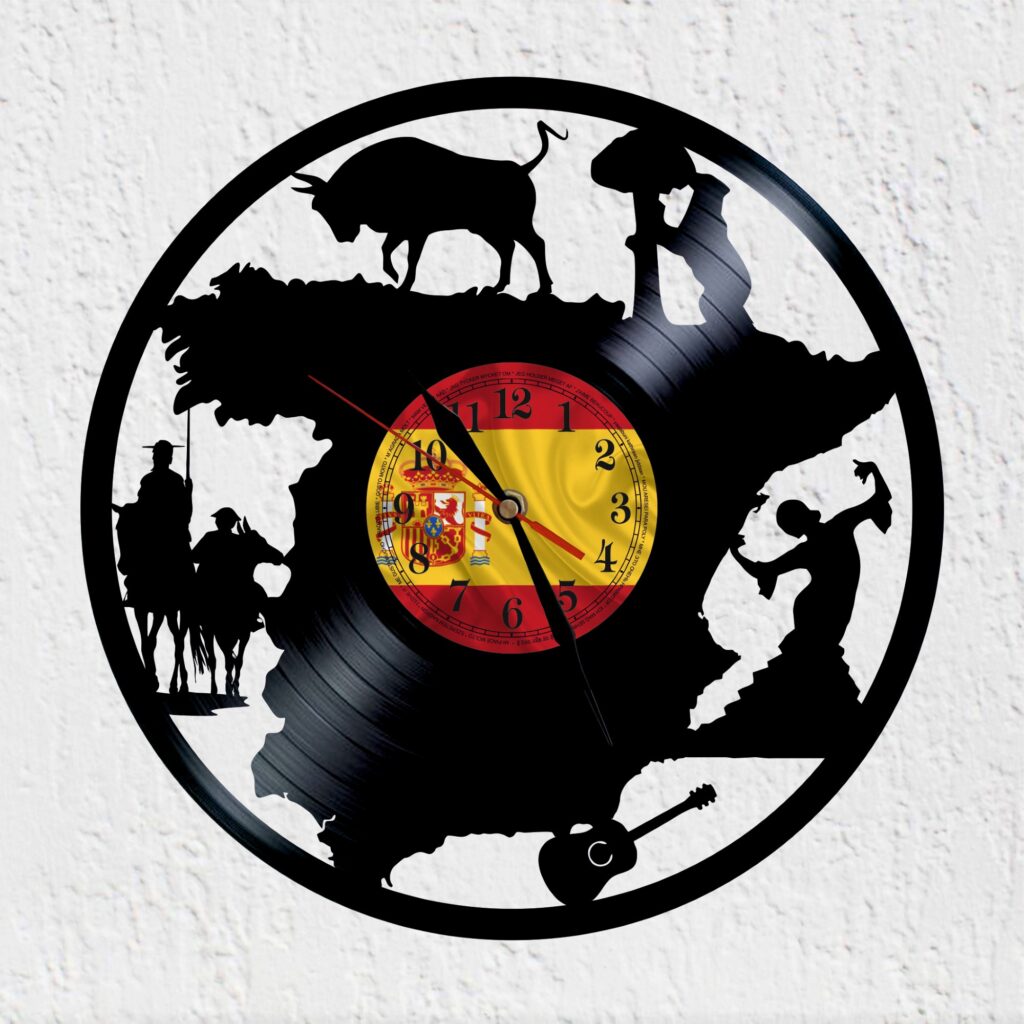 reloj de vinilo españa