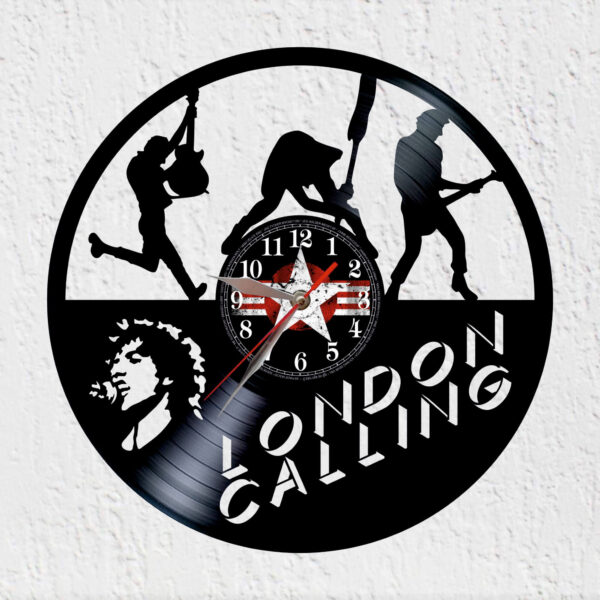 reloj vinilo clash