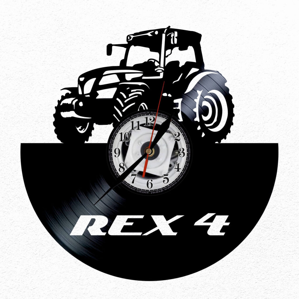 reloj de vinilo tractor landini
