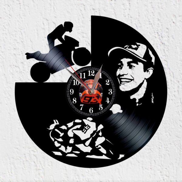 reloj de vinilo Marc Márquez