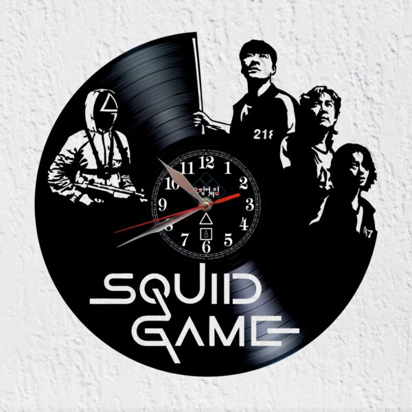 reloj de vinilo Calamares