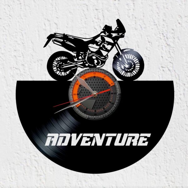 reloj de vinilo ktm