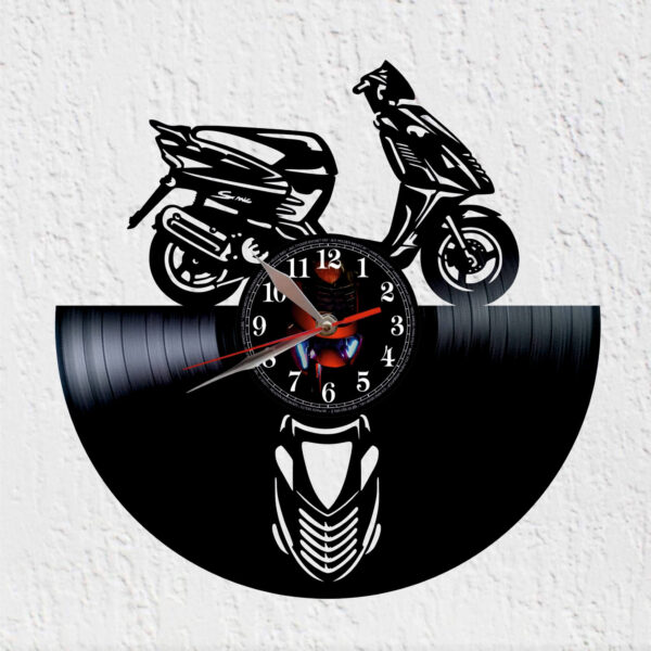 reloj de vinilo aprilia sonic