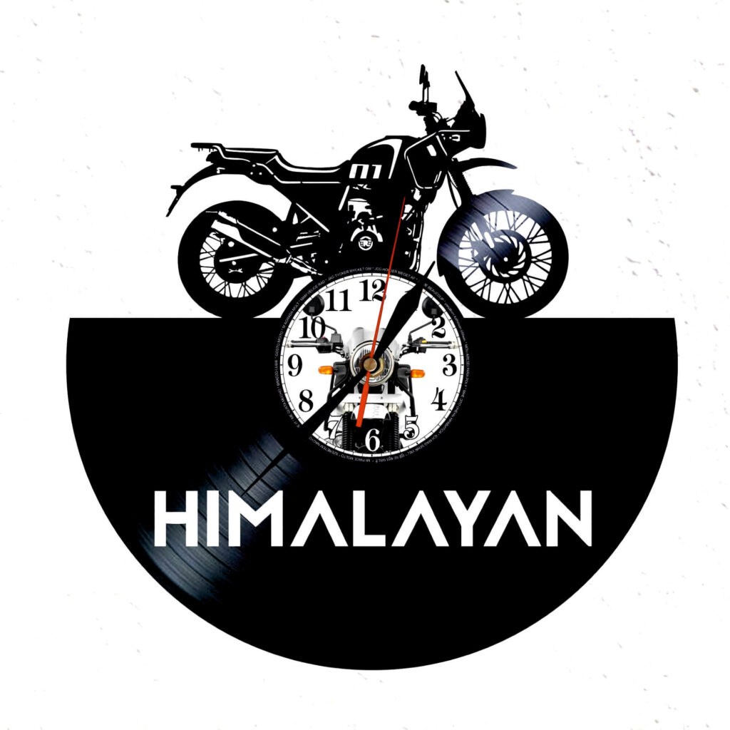 reloj de vinilo royal enfield himalayan