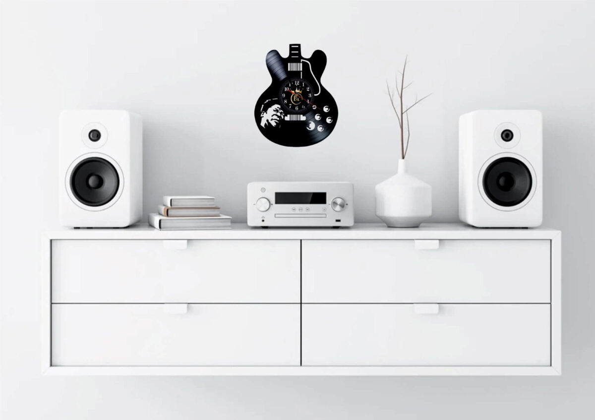 Vinybb King guitarra Reloj de Pared - Imagen 2