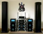 Vinyvan Halen Guitarra Reloj de Pared - Imagen 3