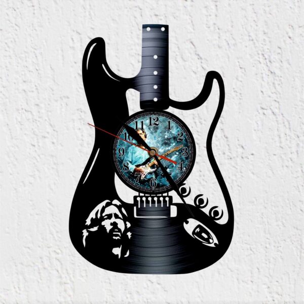 reloj pared eric clapton guitarra