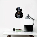 reloj pared gary moore guitarra
